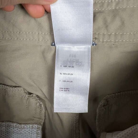 The North Face Hiking Cargo Pants Nylon Stow Pockets Women's Size 10 - Picture 10 of 10
